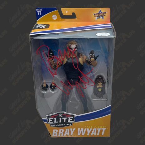Bray Wyatt signed WWE Elite Series 77 Action Figure (w/ JSA)