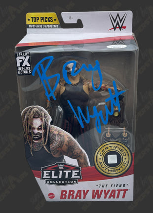 Bray Wyatt signed WWE Elite Top Picks Action Figure (w/ JSA)