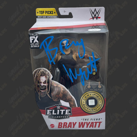 Bray Wyatt signed WWE Elite Top Picks Action Figure (w/ JSA)