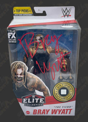 Bray Wyatt signed WWE Elite Top Picks Action Figure (w/ JSA)