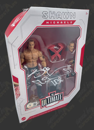 Shawn Michaels signed WWE Ultimate Edition Action Figure (w/ Beckett + Protector)