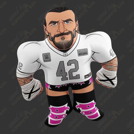 Official Big Shots CM Punk WWE WrestleMania 42 Variant Plush