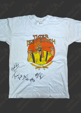 Tiger Jeet Singh signed T-Shirt