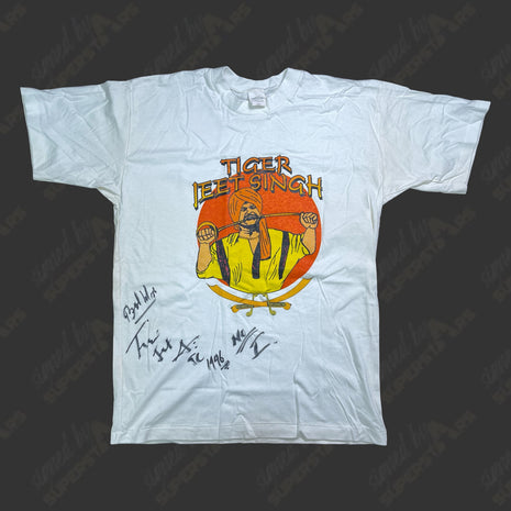 Tiger Jeet Singh signed T-Shirt