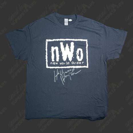 Hollywood Hogan signed nWo T-Shirt (w/ JSA)