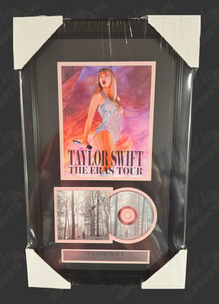 Taylor Swift signed Folklore CD Framed Plaque