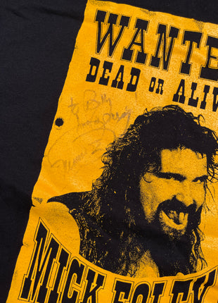 Cactus Jack signed Wanted Dead T-Shirt (Size: 2XL)
