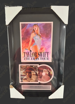 Taylor Swift signed Red CD Framed Plaque