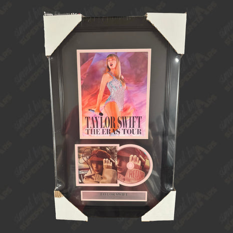 Taylor Swift signed Red CD Framed Plaque