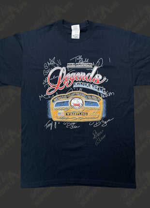 NWA Wrestling Legends Fanfest 2007 multi-signed Event T-Shirt