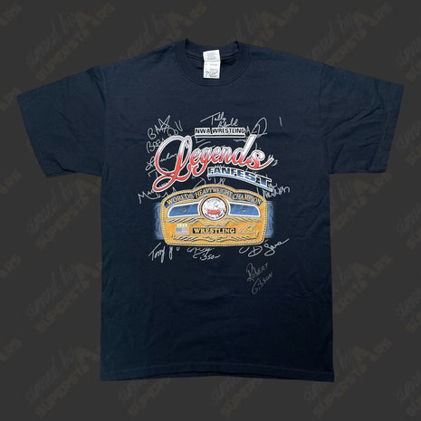 NWA Wrestling Legends Fanfest 2007 multi-signed Event T-Shirt