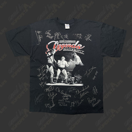 NWA Legends Fanfest 2008 multi-signed Event T-Shirt