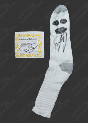 Mick Foley signed Mr. Socko