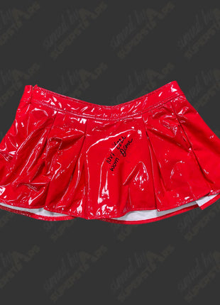 Izzi Dame signed NXT Worn Red Skirt (w/ JSA)