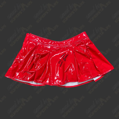 Izzi Dame signed NXT Worn Red Skirt (w/ JSA)