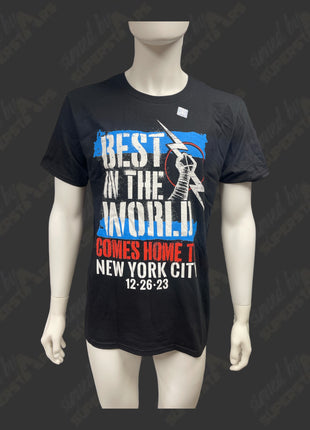 CM Punk official WWE Limited Edition NYC MSG T-Shirt (Brand New)