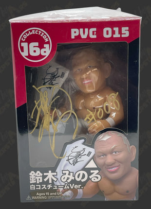 Minoru Suzuki signed Japanese PVC Action Figure