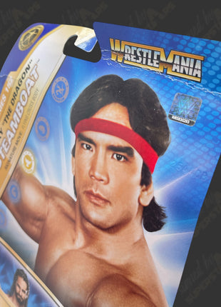 Ricky Steamboat signed WWE WrestleMania Main Event Series 152 Action Figure (w/ JSA)