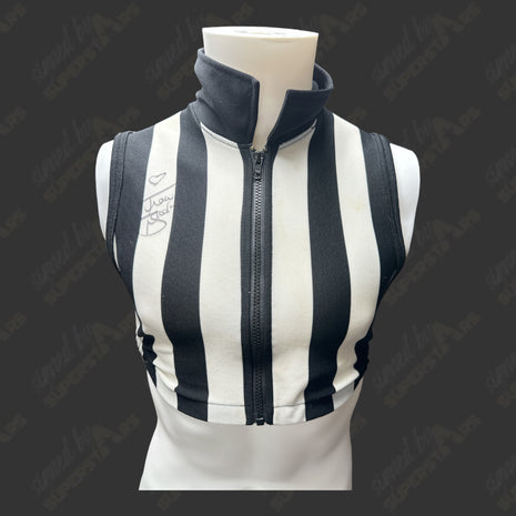 Traci Brooks signed Ring Worn Referee Tanktop