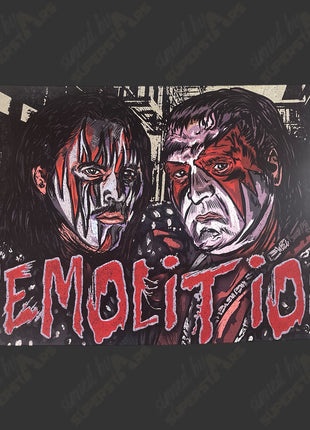 Demolition dual signed 11x17 Photo #2 (In-studio Signing)