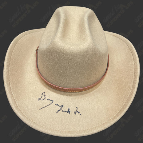 Dory Funk Jr signed Cowboy Hat