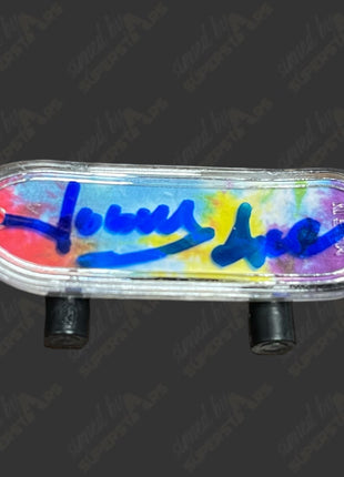 Johnny Ace signed 2" Plastic Fingerboard Toy Skateboard