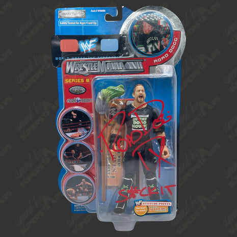 Road Dogg signed WWF WrestleMania XVII Action Figure