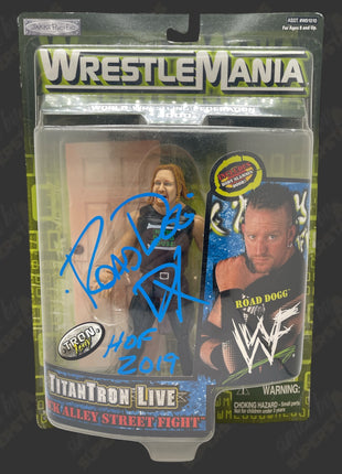 Road Dogg signed WWF WrestleMania 2000 Action Figure