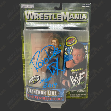 Road Dogg signed WWF WrestleMania 2000 Action Figure
