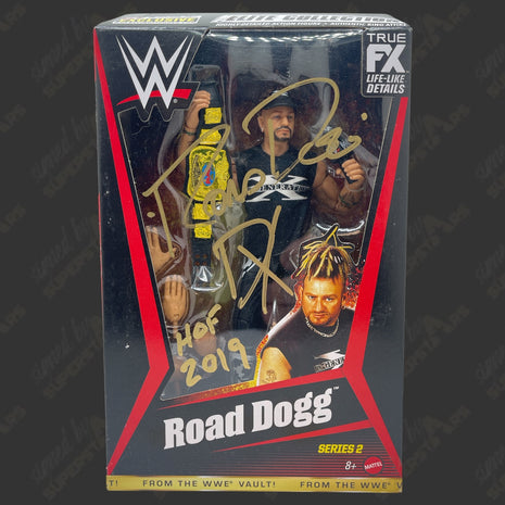 Road Dogg signed WWE Elite Series 2 Action Figure