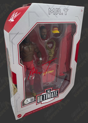Mr. T signed WWE Ultimate Edition Action Figure (w/ Beckett + Protector)