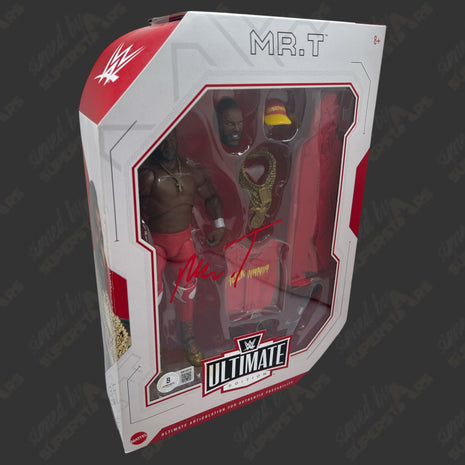 Mr. T signed WWE Ultimate Edition Action Figure (w/ Beckett + Protector)