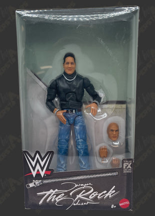 The Rock Dwayne Johnson WWE Elite Action Figure (Un-signed)