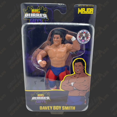 Davey Boy Smith Big Rubber Guys Action Figure Limited/750