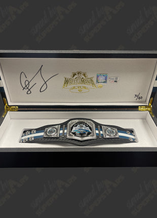 Cody Rhodes signed WWE Wrestlemania 40 Mini Belt (w/ Fanatics)