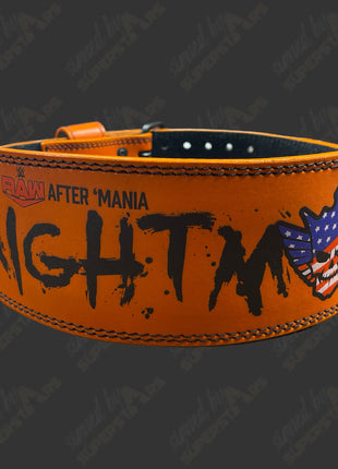 Cody Rhodes signed WWE Raw after 'Mania Weight Belt (Limited Edition/Numbered to 40)