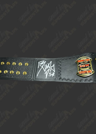 Rob Van Dam signed ECW World Championship Replica Belt (w/ JSA)