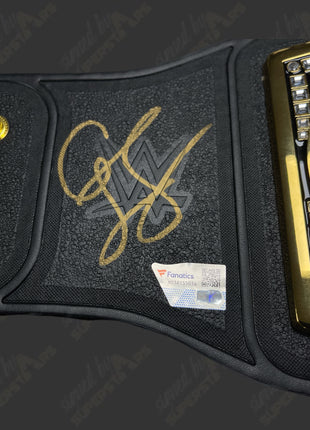 Cody Rhodes signed WWE Championship Belt with Limited Edition WMXL Inscription (w/ Fanatics)