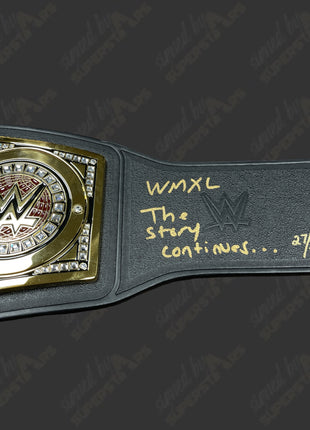 Cody Rhodes signed WWE Championship Belt with Limited Edition WMXL Inscription (w/ Fanatics)