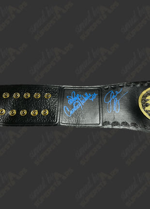 Victoria, Debra, Candice Michelle signed WWF Divas Championship Replica Belt