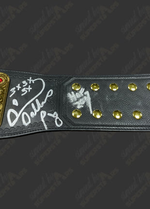 Diamond Dallas Page signed WWE World Heavyweight Championship Replica Belt (w/ JSA)