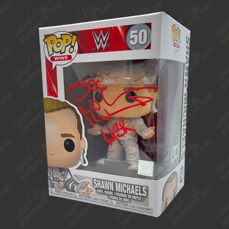 Shawn Michaels signed WWE Funko POP Figure #50 (w/ Beckett)