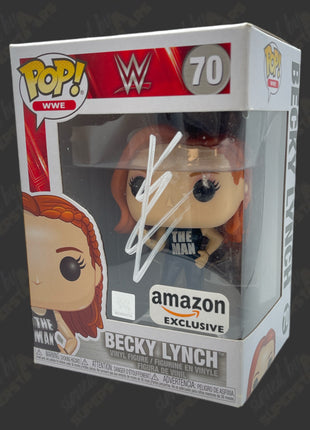 Becky Lynch signed WWE Funko POP Figure #70