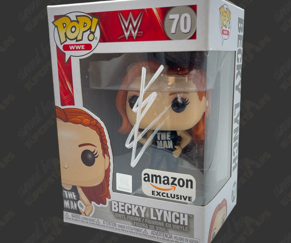 Becky Lynch signed WWE Funko POP Figure #70 – Signed By