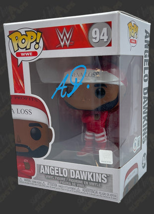 Angelo Dawkins signed WWE Funko POP Figure #94 (w/ Beckett)