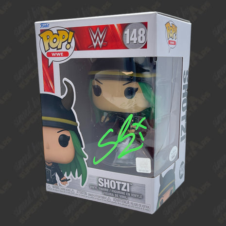 Auction:  Shotzi signed WWE Funko POP Figure #148 (w/ JSA)