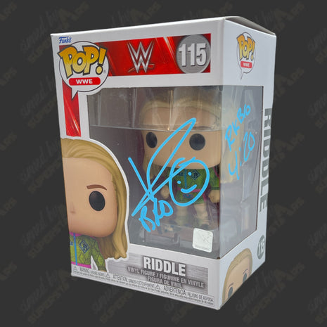 Matt Riddle signed WWE Funko POP Figure #115