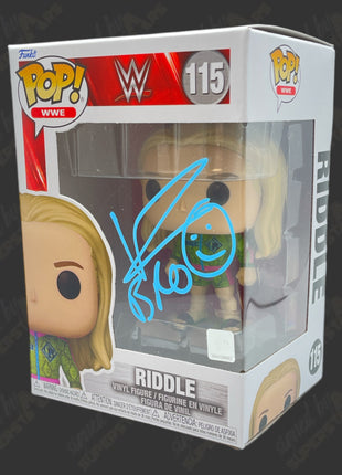 Matt Riddle signed WWE Funko POP Figure #115