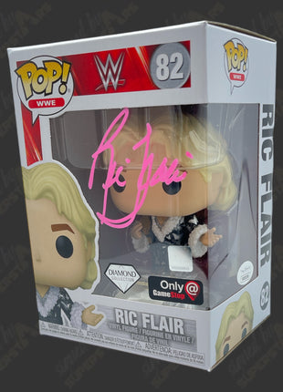 Ric Flair signed WWE Royal Rumble '92 Funko POP Figure #82 (w/ JSA)