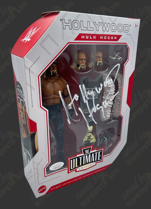 Hollywood Hogan signed WWE Ultimate Edition Action Figure (w/ JSA + Protector)